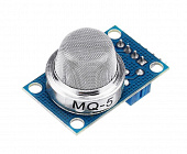 Сенсор-детектор газа MQ5, для Ардуино, метан, LPG, жидкий пропан; 32х22х27мм, Китай