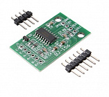 Модуль АЦП для аналоговых весов BJ156 на HX711, 33*20мм, 24 высокоточных АЦП, 2 аналоговых входа, Китай