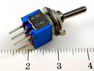 SMTS-202-A2 3A/125V, 1.5A/250V,  тумблер 2хON-ON (DPDT), Китай