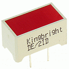 DE/2ID, Световая полоса/LED модуль/7,5х14мм/красный/625нм/9-31мкд, KB