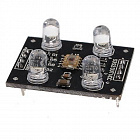Датчик цвета на микросхеме TCS 3200 ( DC 3-5V), черный, для Arduino, Вход: 3.3-5В. Выход: 0~5В. 31.6*24мм. (B13), Китай