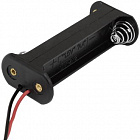 Держатель батарей BH324 (BH601) (2*АА) открытый, с проводом, длина провода 150мм, Китай