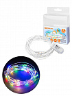 Гирлянда светодиодная 'Роса50' 50LED, 5м, многоцветая, 2хCR2032, SQ0361-0060, TDM