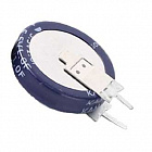 Ионистор 5.5V 1.0F  (SE-5R5-D105VYV3C) верт., 0..30%, 20.2(18.7)*5.4мм, KAMCAP
