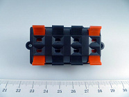 Зажим 10-0037 (204B) , 30*58 mm, 8-контактный, Китай