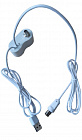 TV переходник TV гнездо - TV штекер, с USB кабелем, 5В,  