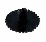 Ручка CA14R1 (CA14 14003 NEGRO) колесо, черная,  к CA14, 16мм, ACP