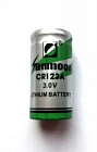 Батарейка LiBAT CR123A, 3В. / '16340' / 'R123' / '30200' / 34,5мм.*17мм. / цилиндр., SUNMOON (Китай)