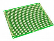 Макетная плата PCB  (70*90мм),  [шаг 2,54мм.] 