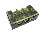 Клеммная колодка TB-3503 двухрядная, 35A 600V  / Шаг: 12мм / 6 (2х3) контактов, Китай