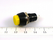 Кнопка PSW-4016A ФЧЖс фиксацией, желтая,  , Jie