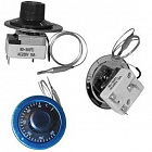 Терморегулятор TR-159 капиллярный для электродуховок, NC/NO, 250В, 16А, d датчика - 3/6 мм , Китай