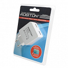 Зарядное устройство Robiton USB2400/Twin,  [Стабилиз.] [5В. 2*2,4А.] [2*USB гнезда], Robiton