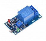 Датчик света  5V (модуль фотореле), 250VAC/10А, 30VDC/10А; 50*26мм, Китай