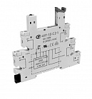 Колодка 41F-1Z-C4-1, для реле HF41F, монтаж на DIN рейку, клеммы самозажимные, HONGFA
