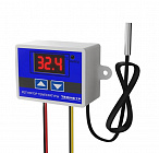 Терморегулятор (термостат) ТЕХМЕТР XH-W3001, синий,  110-220В, 1500Вт, -50+110С