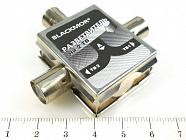 TV разветвитель Р2 (TV гнездо - 2 TV гнезда), без хвост., 5—860 МГц, BLACKMOR