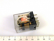 РЕЛЕ 4453(18F)-4 (HH54P) 240VAC,  [~240В][ 4гр.на перекл.][5А ~250В/=30В][ В розетку], Китай