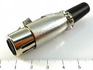CANNON (XLR) 67 7F розетка кабельная, 7 контактов  , CANNON