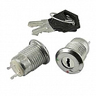 Переключатель с ключом KDS-02, OFF- ON, 0.5(48 VDC)А, Китай