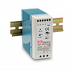 Блок питания AC/DC DRA40-24 ,  [=24В. 1,7А.] [40Вт.] [На DIN рейку] [100*90*40,5м.], MW