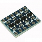 Преобразователь логических уровней LLC, тип 2, двусторонний , 4 канала (EM-409), Китай