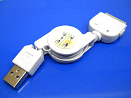 Шнур USB2.0 iPhone/ iPod/ iPad  0.75м , Китай