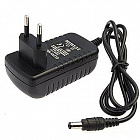 Блок питания Adapter 220V/12VDC 2A 24W импульсный,  [=12В. 2А] [24Вт.] [разъем 5,5*2,1мм][пластиковый корпус], Китай