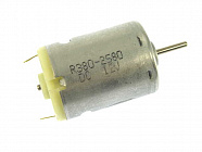 Двигатель R380-2580  12V , [коллекторный][постоянного тока 12В.] [16800об/мин.], Китай