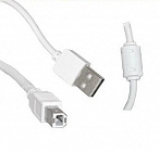 Шнур USB2.0-A M штекер- USB-B M штекер 1.8м, F (с фильтрами),  (USB2.0 A(m)-USB B(m) FW 1.8m), Китай