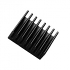 Радиатор алюминиевый с термолентой  6*14*14мм, черный, Китай