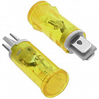 Лампа неоновая MDX-14 yellow 220V, желтая,  пластик, 10000 Часов,  -25 ...+55 °С, Китай