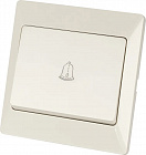 Кнопка для звонка 'Ильмень', сл. кость, (SQ1823-0107), TDM