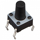 Микрокнопка 1-1825910-4 (FSM8JH),  тактовая h=9.5 мм SPST, Tyco/TE