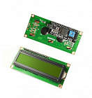 ЖК индикатор LCD1602 I2C, желтый, с интерфейсом   IIC/I2C, PCF8574 (KZY4005-4) , Китай