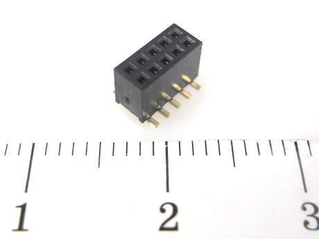PBD1.27-10S (2X05) розетка на плату, SMD, шаг 1.27мм, прямая, Китай
