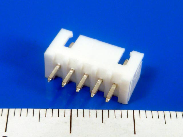 XH 05M (CWF-5) вилка на плату, шаг 2.5мм, KLS