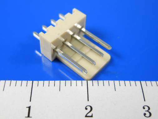 WF 04M (KLS1-2.54-04-S) вилка на плату, шаг 2.54мм, KLS