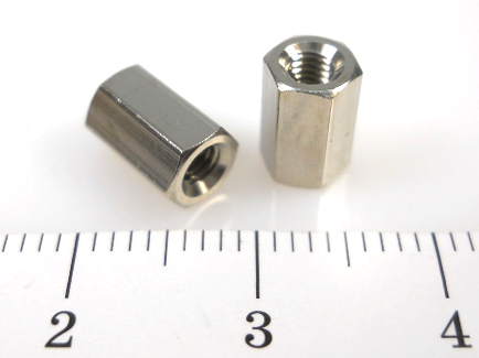 Стойка H-L0800-0600-5-03-2N (PCHSS- 8)(DI5M3*08) шестигранная, 8mm, М3, никель, крепеж  , CONNFLY