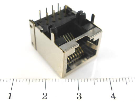 TJ8P8C розетка в плату 53-06 5321-S 8P, CZT