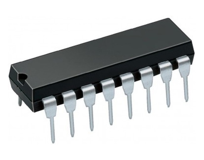 К561ИЕ8, DIP-16 (2103Ю.16-Д), (CD4017AN), Интеграл