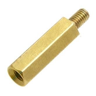 Стойка PCHSN-15 шестигранная, 15mm, М3, латунь , Китай