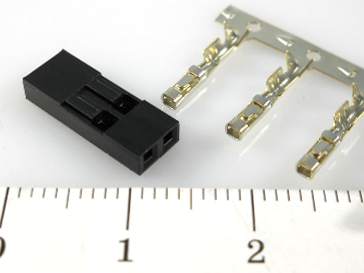 BLS-1x02 (BLS-2/2), c контактами,  шаг 2,54мм. / макс.допуст.ток: 3А., BM