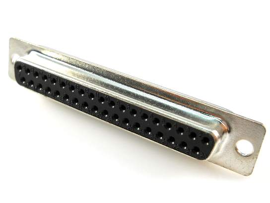 DB-37F  розетка на кабель (пайка), Китай