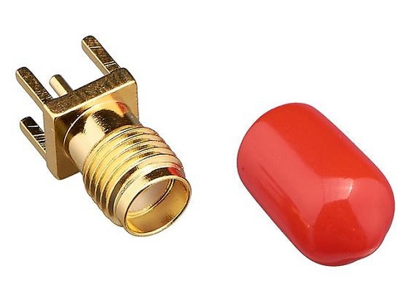 SMA гнездо (SMA-J)(L-KLS1-SMA001) на плату, KLS