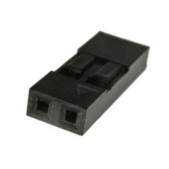 BLS-1x02 (I-DS1071-SCB01X2) розетка обж., БЕЗ контактов ( контакты 178228, 201995)/ шаг 2,54мм. / макс.допуст.ток: 3А., CONNFLY