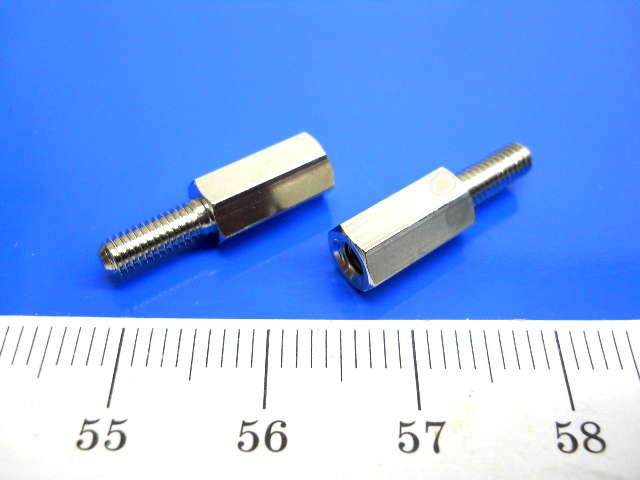 Стойка DA5M3*10, 5*10мм,  никель, винт/отв М3, Vogt