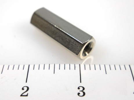 Стойка DI5M3X15, 5*15мм,  никель, отв/отв М3, Vogt