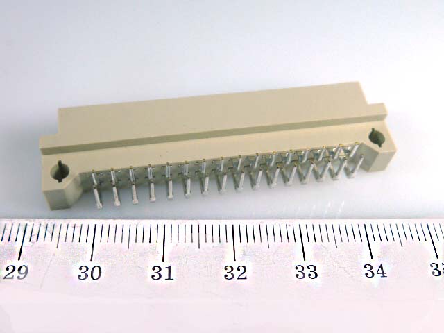 DIN 2X16 32MR (DS1118-32M0R23)(2.54mm), CONNFLY