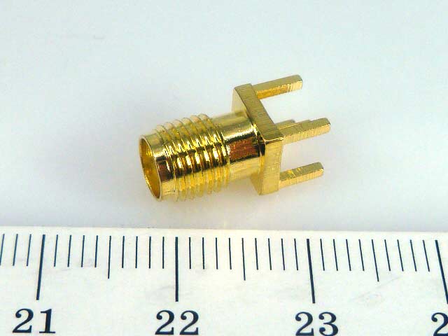 SMA гнездо (SMA-J) на плату, Китай